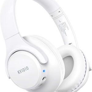 KVIDIO [Updated]Bluetooth Headphones Over Ear,65 Hours Wireless Headphone